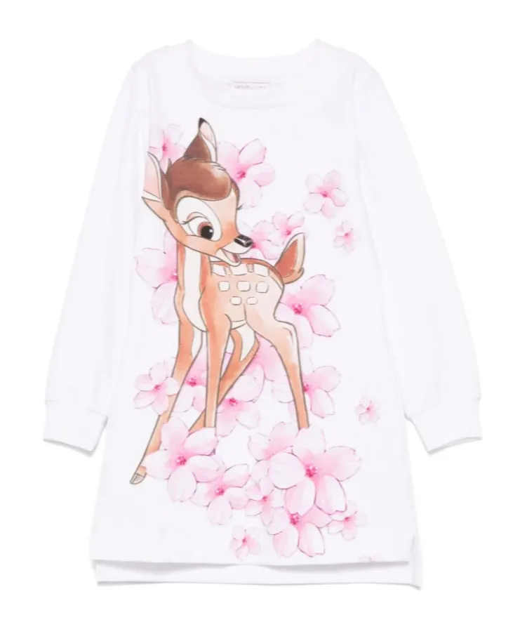 X Disney Bambi-Print Dress