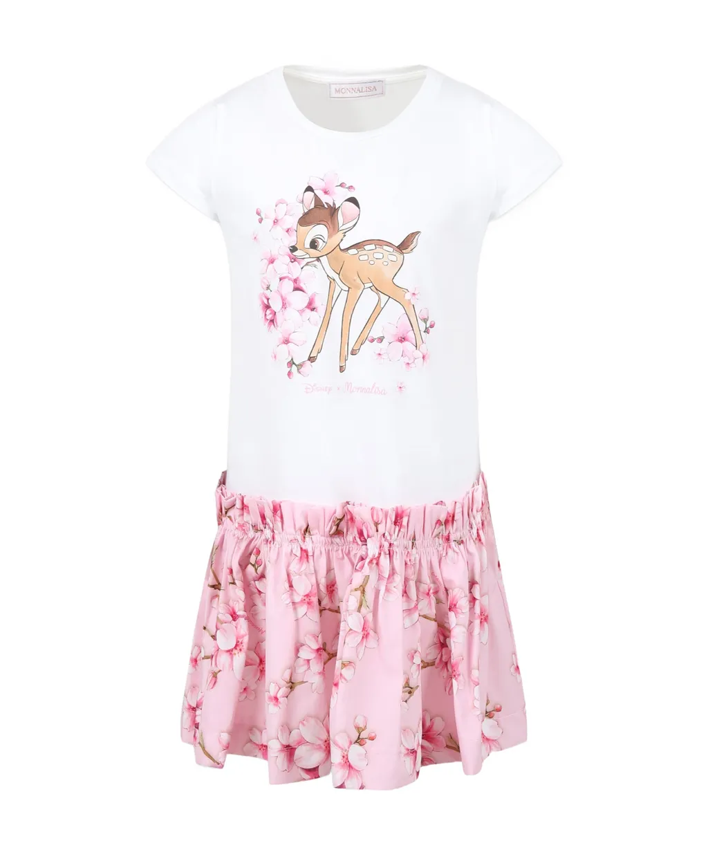 Bambi Ruffle Detailed Jersey Dress