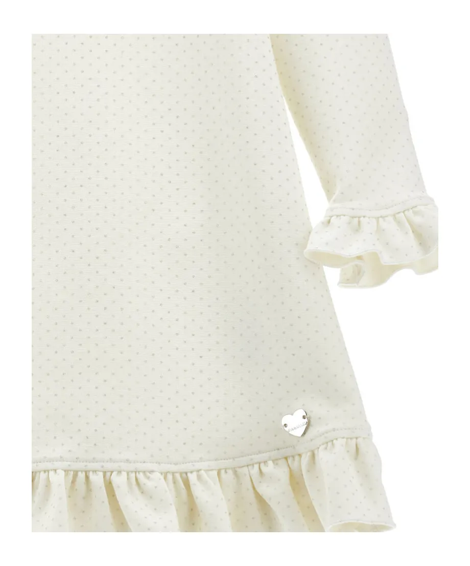 Glitter Polka Dot Milano Stitch Dress