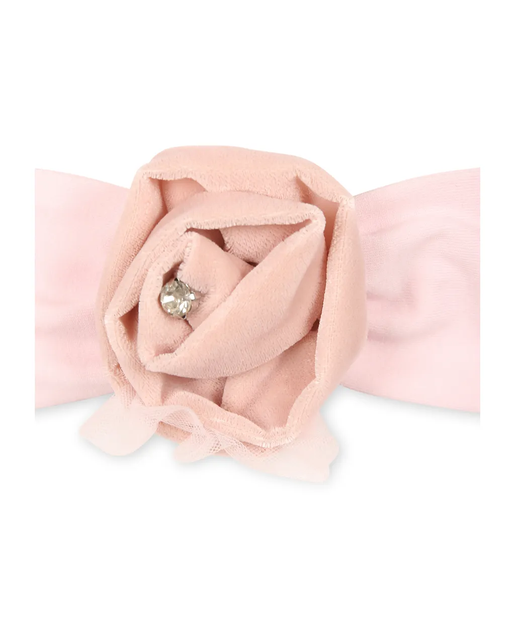 Velvet Rose-Detailed Headband