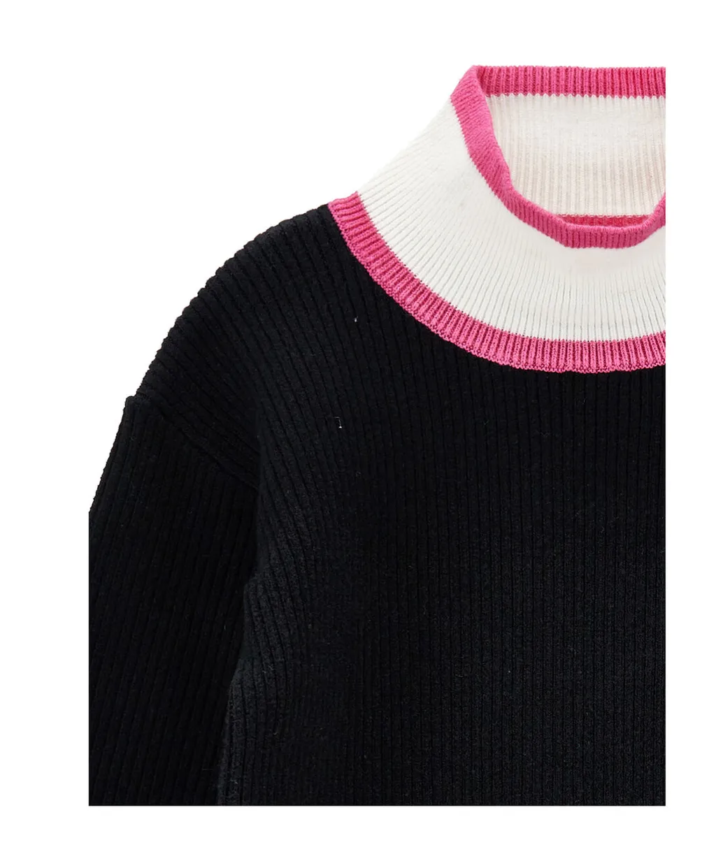 Ribbed-Knit T-Shirt