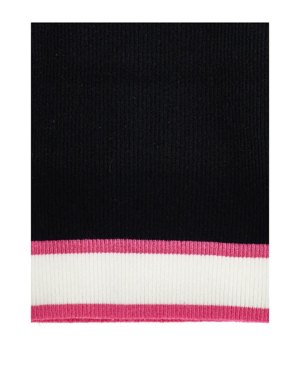 Ribbed-Knit T-Shirt