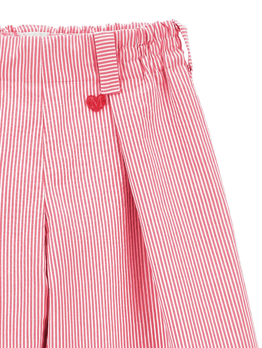 Oversized Striped Trousers