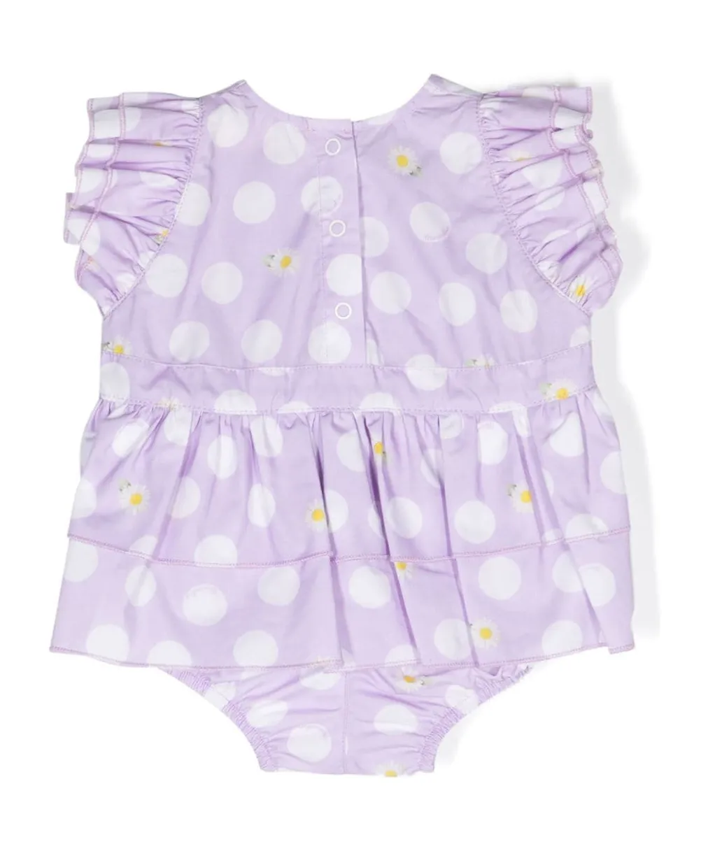 Polka Dot Print Cotton Dress