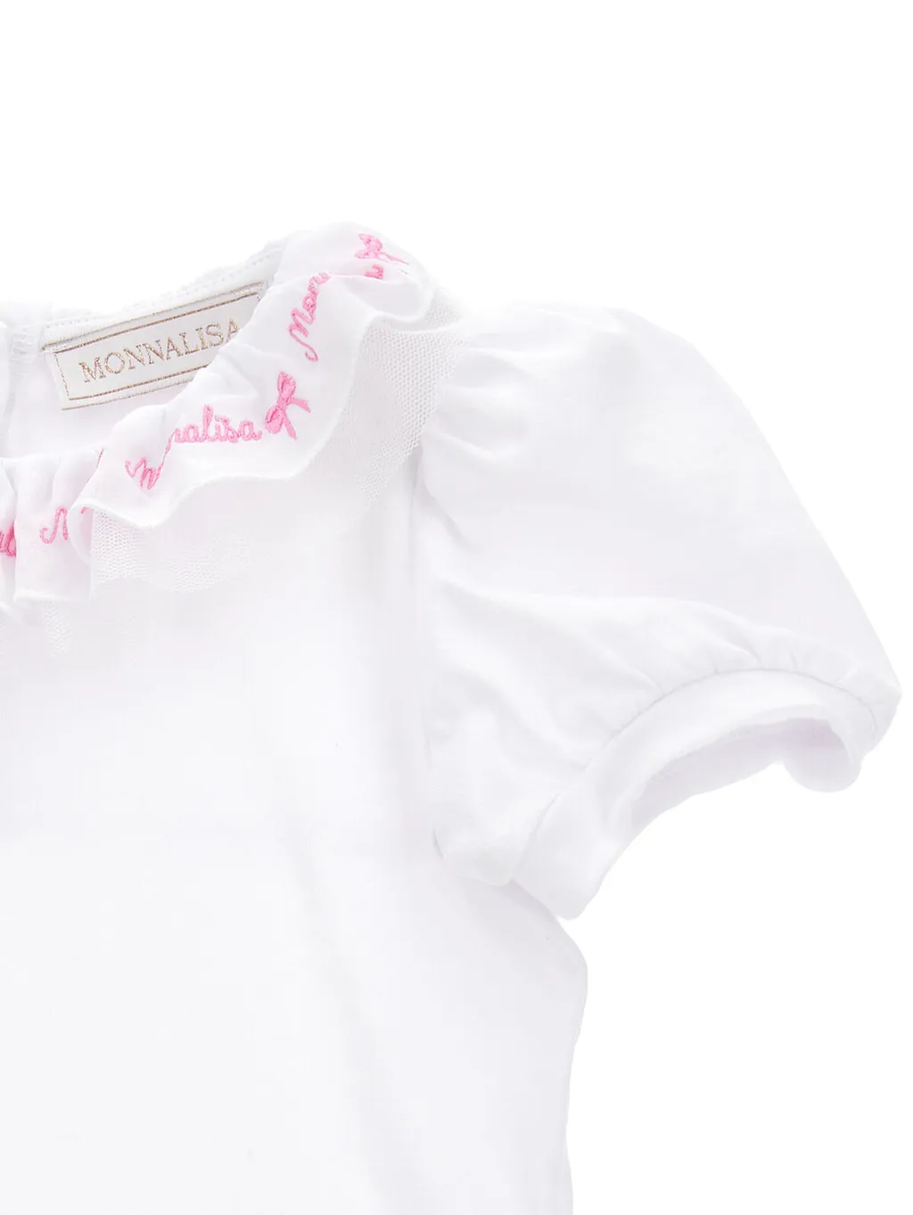 Ruffle-Collar Stretch-Cotton Body