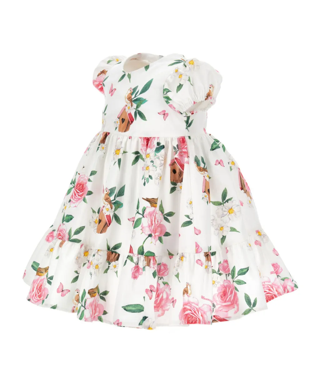 Garden Printed Poplin Dress