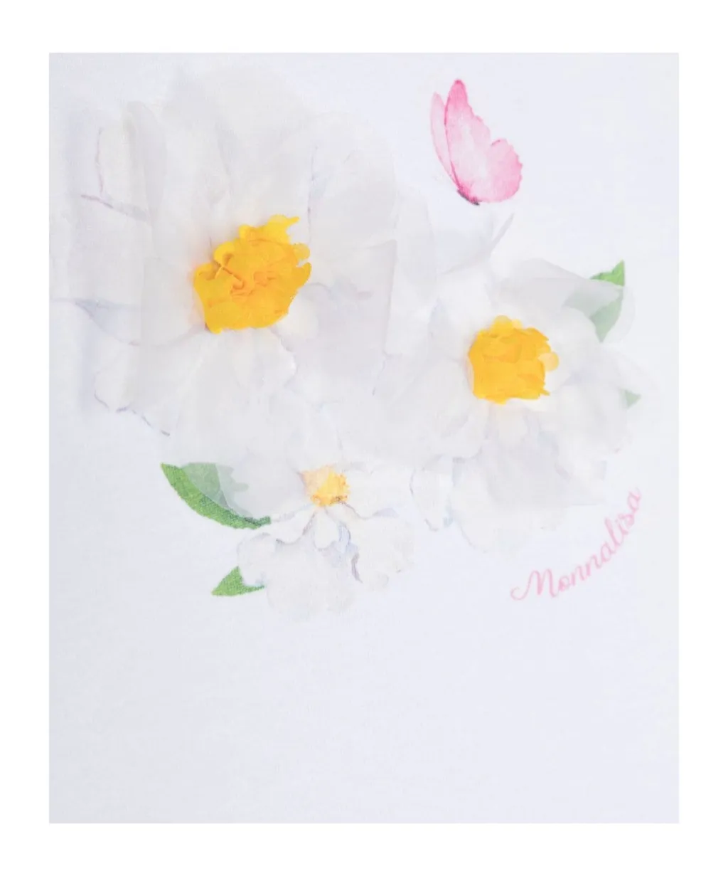 St. Flowers Crewneck T-Shirt