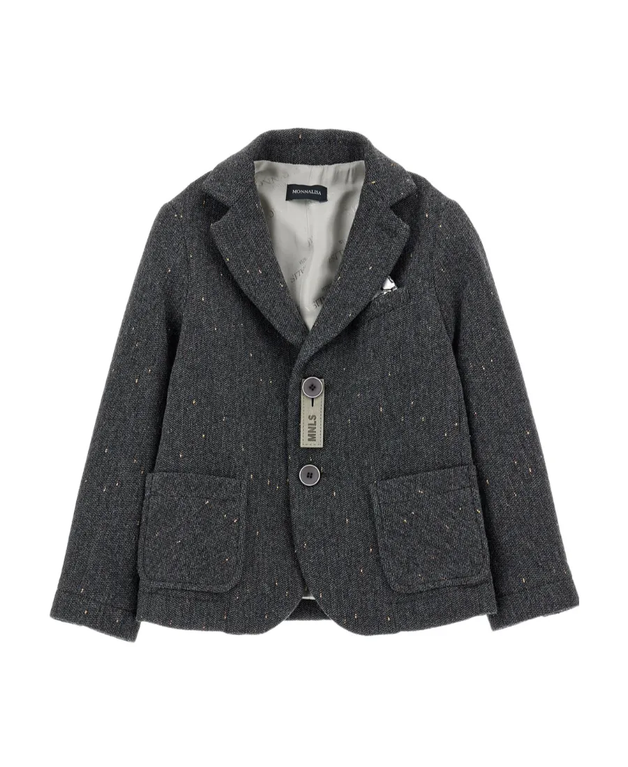 Single-Breasted Notched Blazer