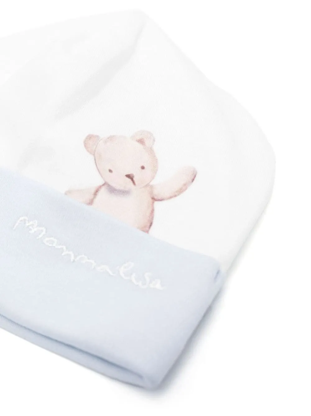 Teddy Bear Print Cotton Hat