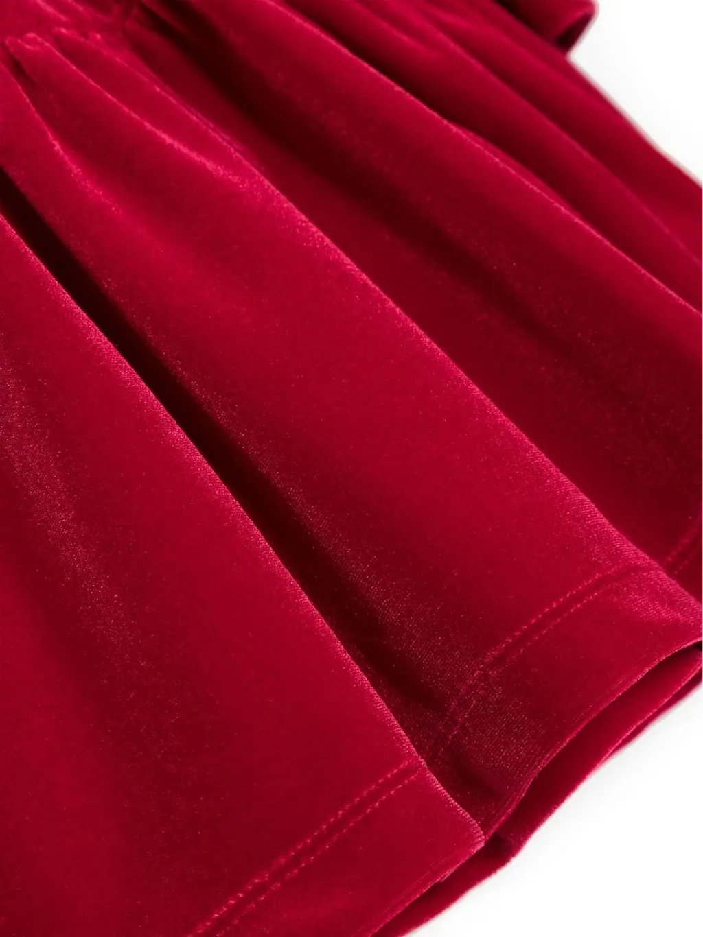 Bow-Detailed Flared Dress