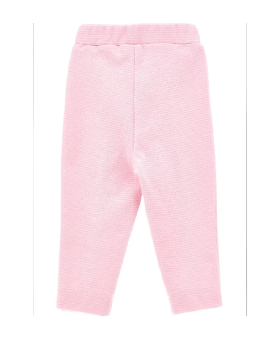Heart-Appliqué Track Pants