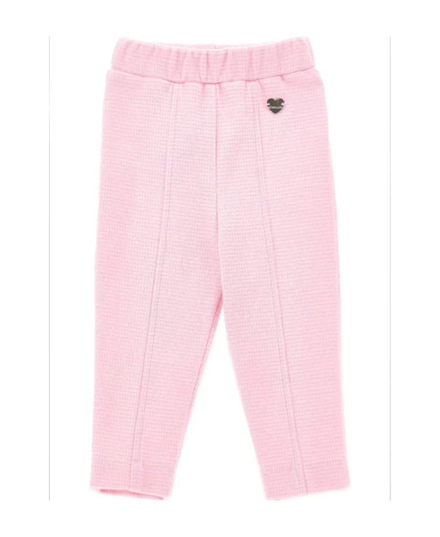 Heart-Appliqué Track Pants