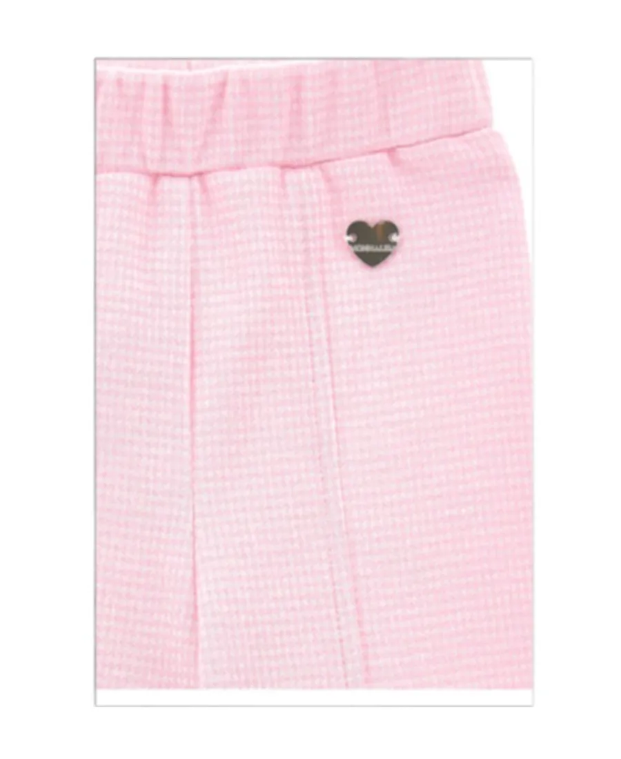 Heart-Appliqué Track Pants