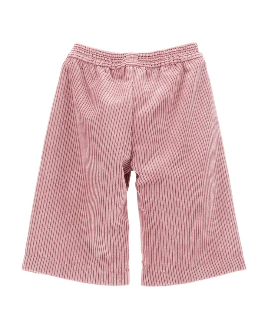 Velvet Cropped Trousers