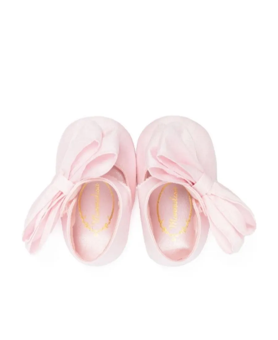 Bow-Detail Ballerinas