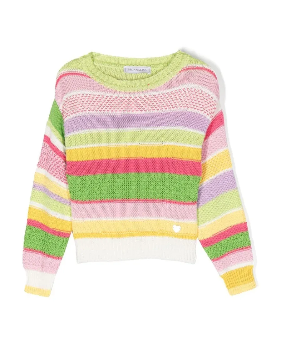 Striped Knit Jumper