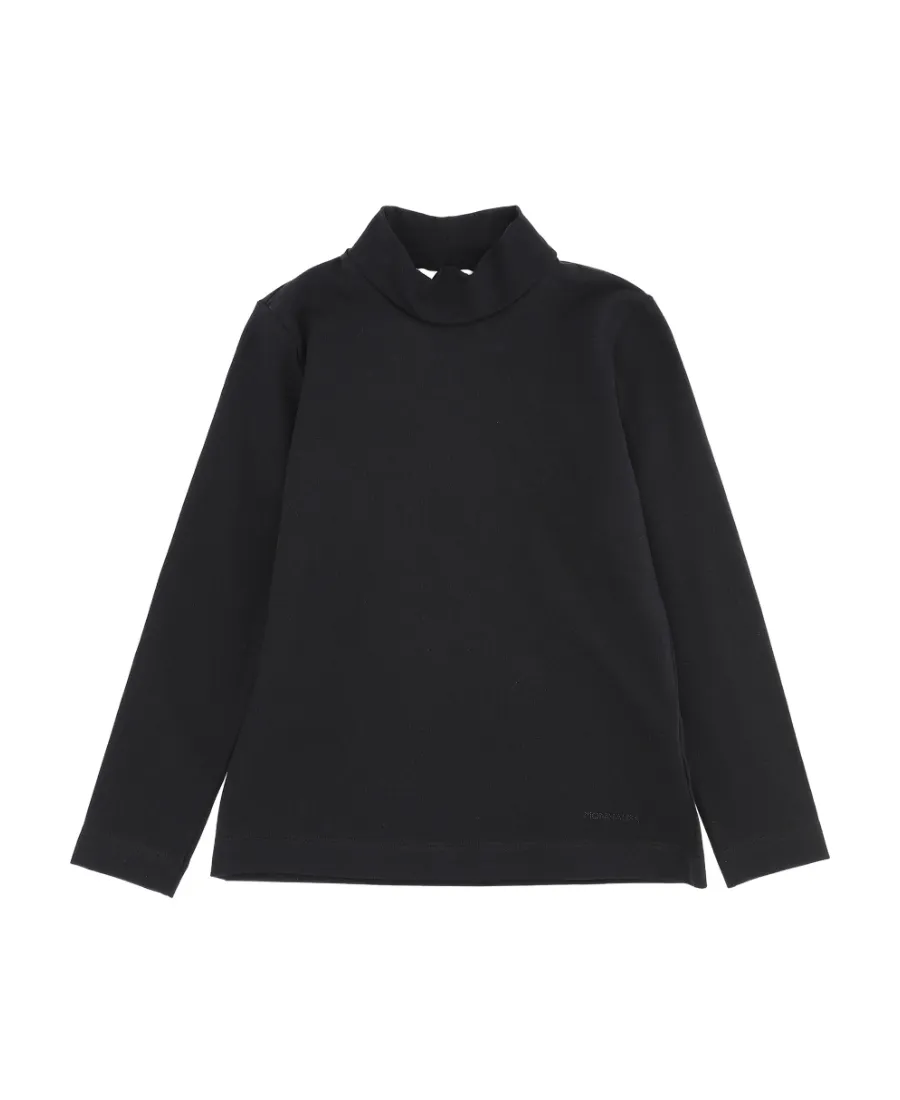Logo High-Neck Long-Sleeved T-Shirt