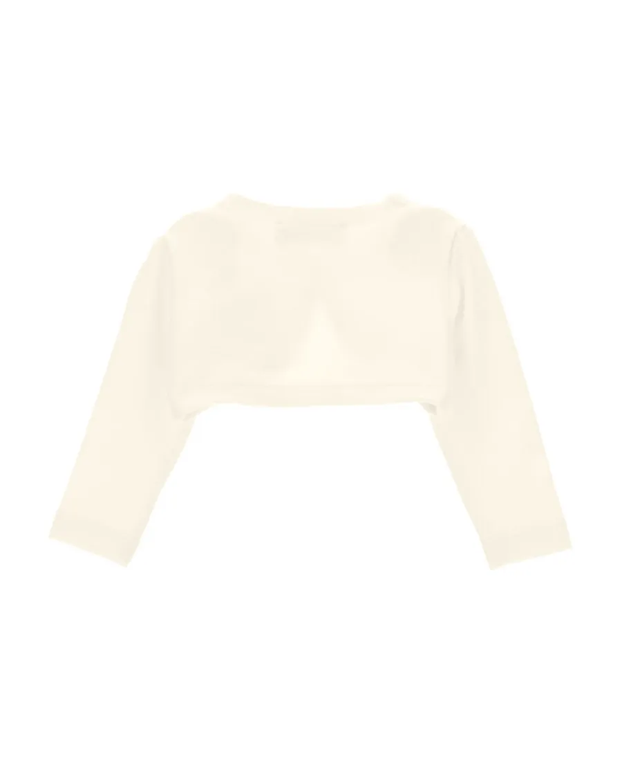 Logo-Embellished Cropped Cardigan