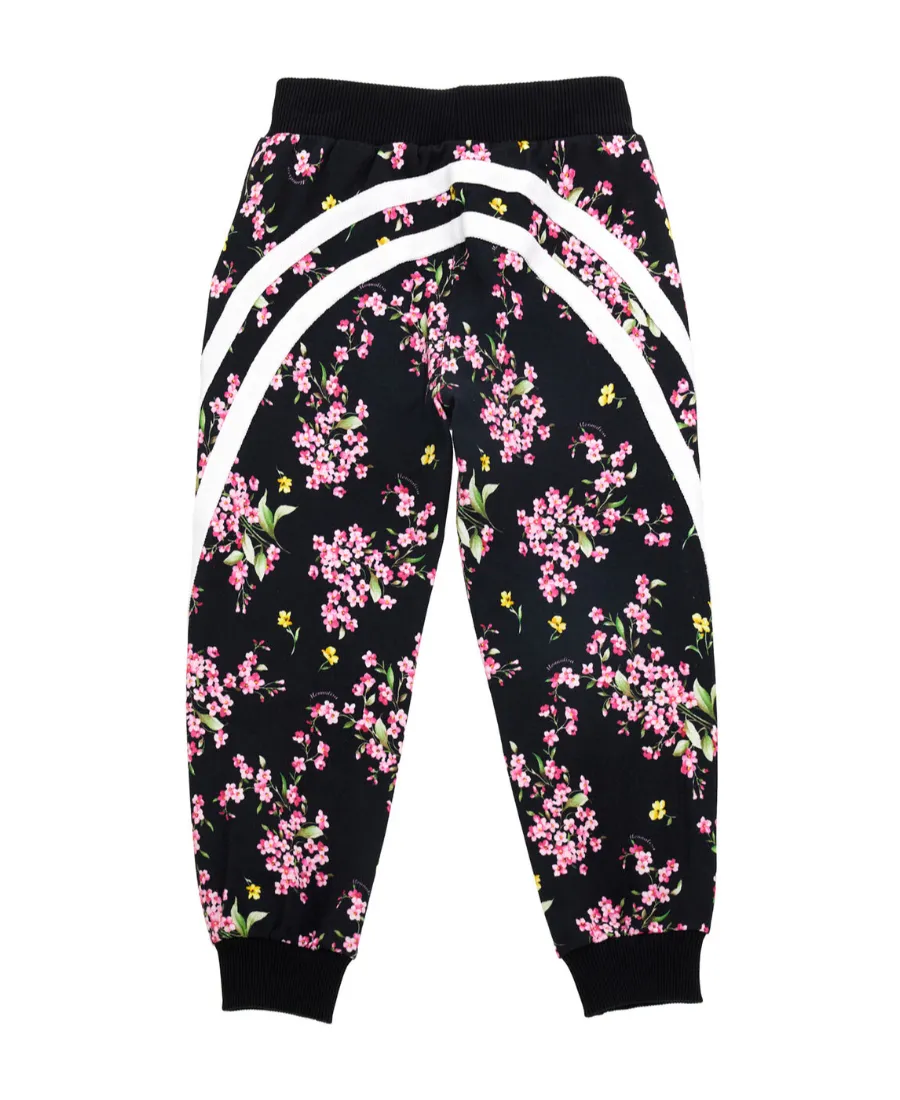 Flower Fleece Jogging Pants