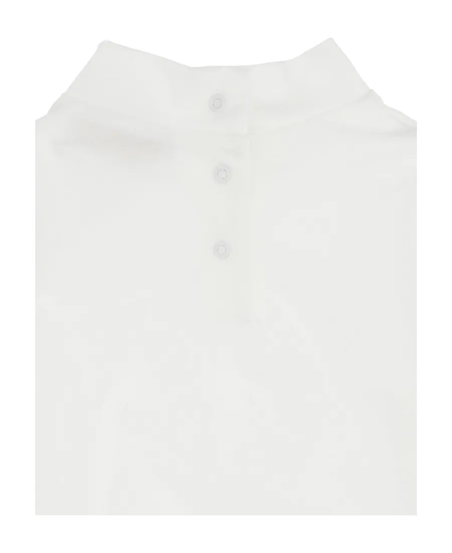 Logo Long-Sleeved High-Collar T-Shirt