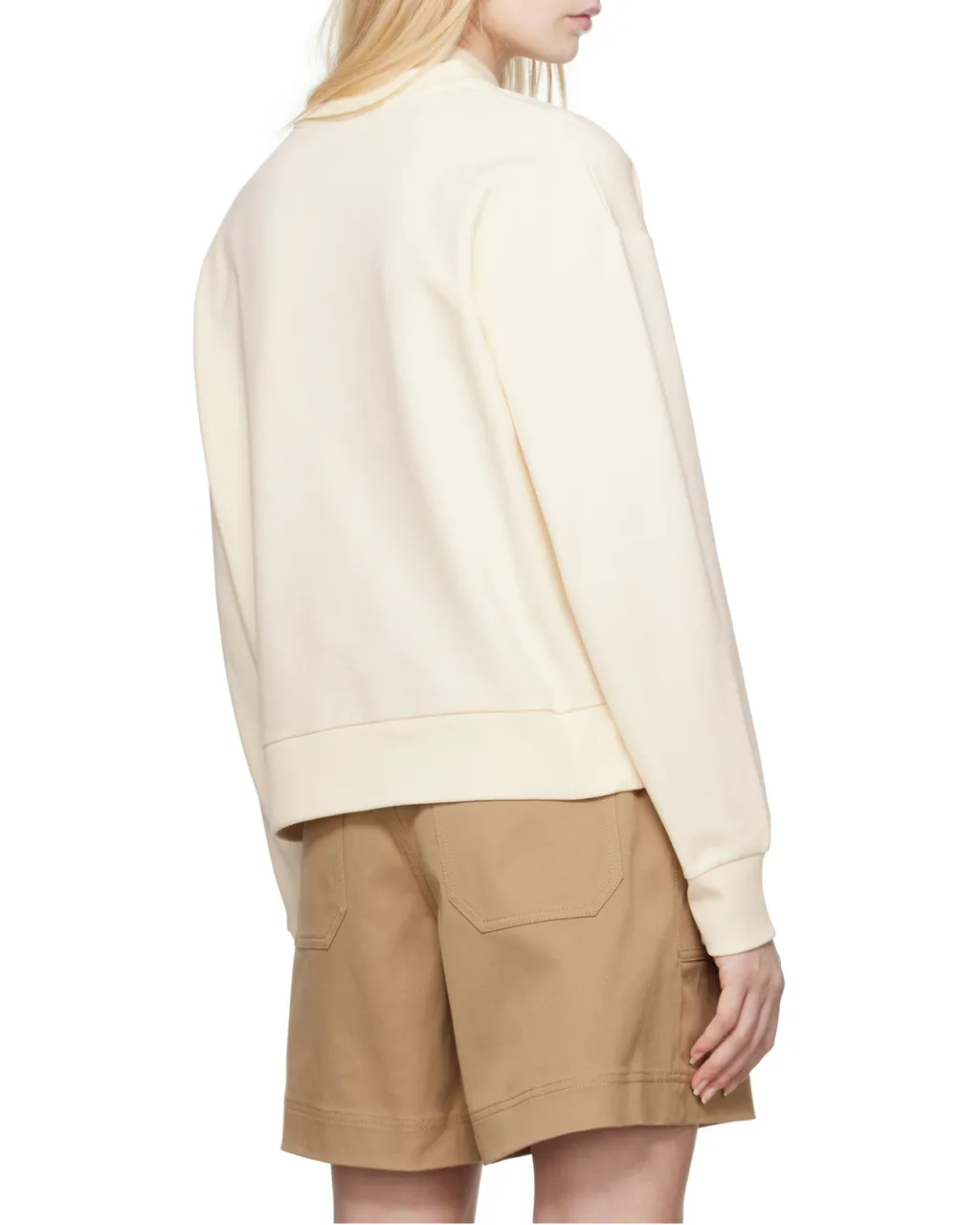 Logo Embroidered Drawstring Hoodie