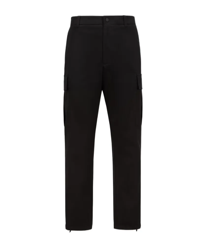 Logo Patch Cargo Pants