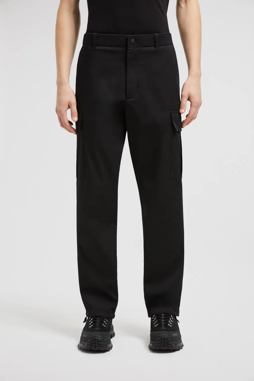 Logo Patch Cargo Pants