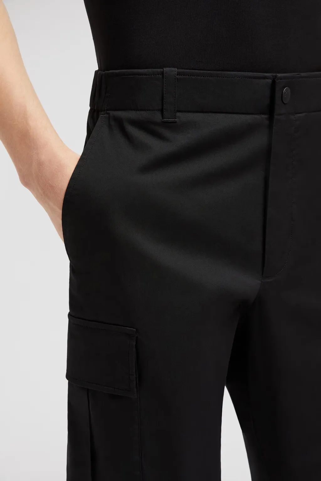 Logo Patch Cargo Pants