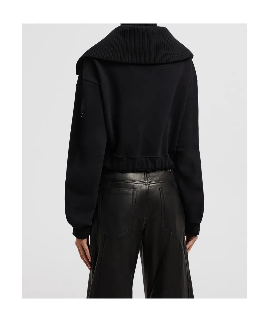 Moncler X Willow Smith Half-Zip Knit Jumper