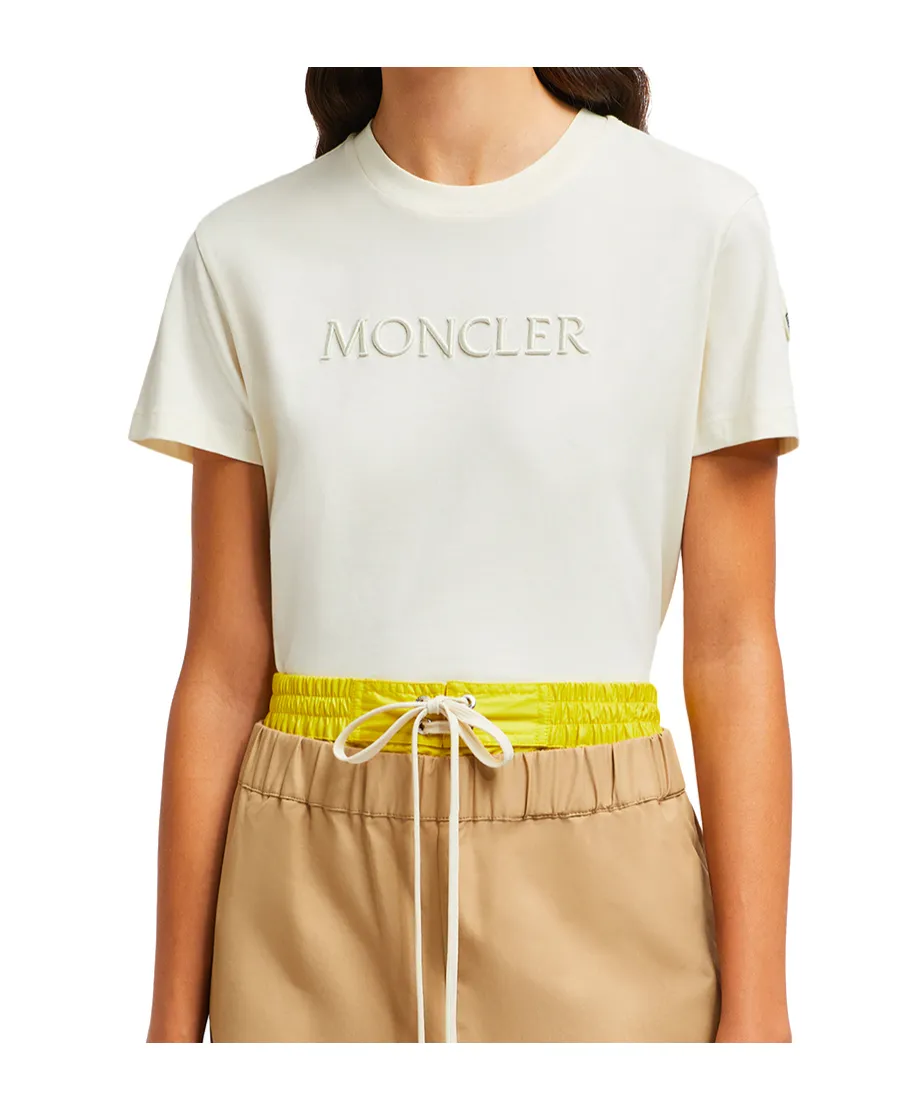 Logo Embroidered Crewneck T-Shirt