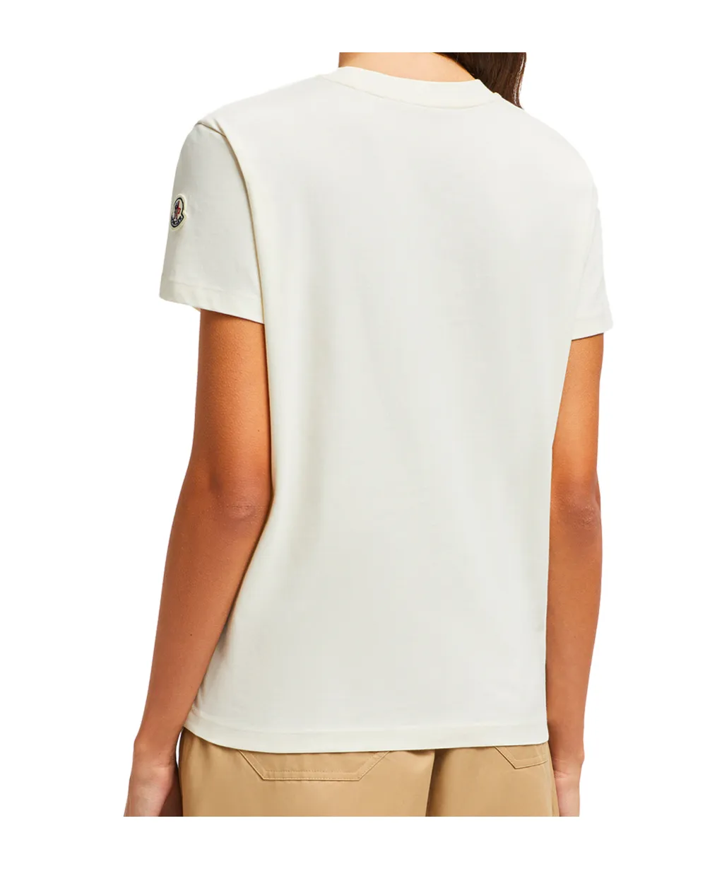 Logo Embroidered Crewneck T-Shirt