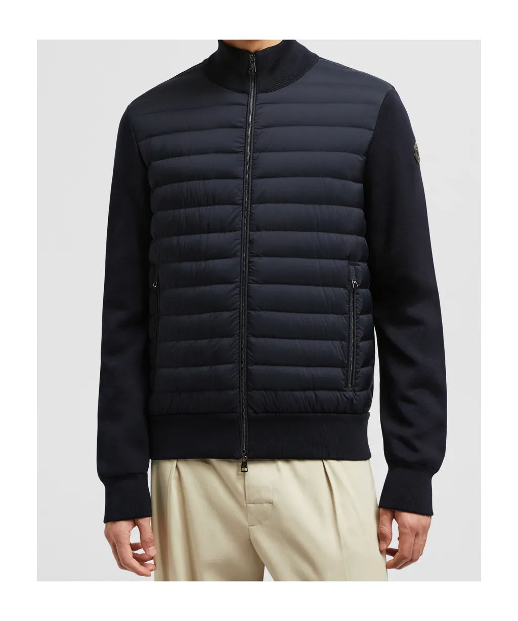 Logo Patch Padded Jacket