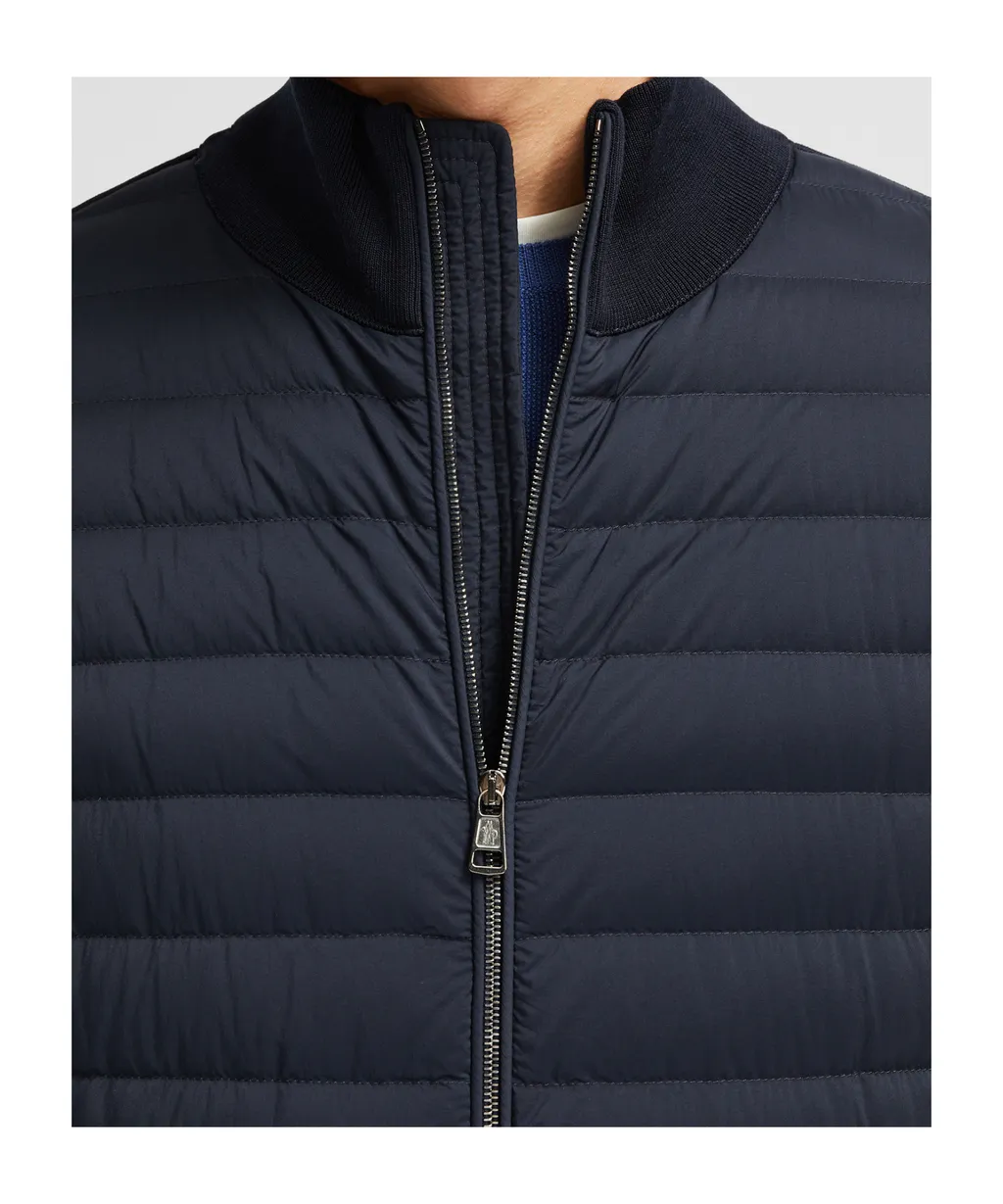 Logo Patch Padded Jacket