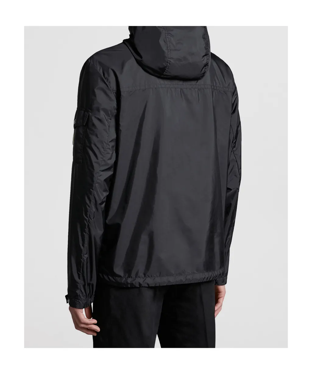 Etiache Zip-Up Hooded Rain Jacket