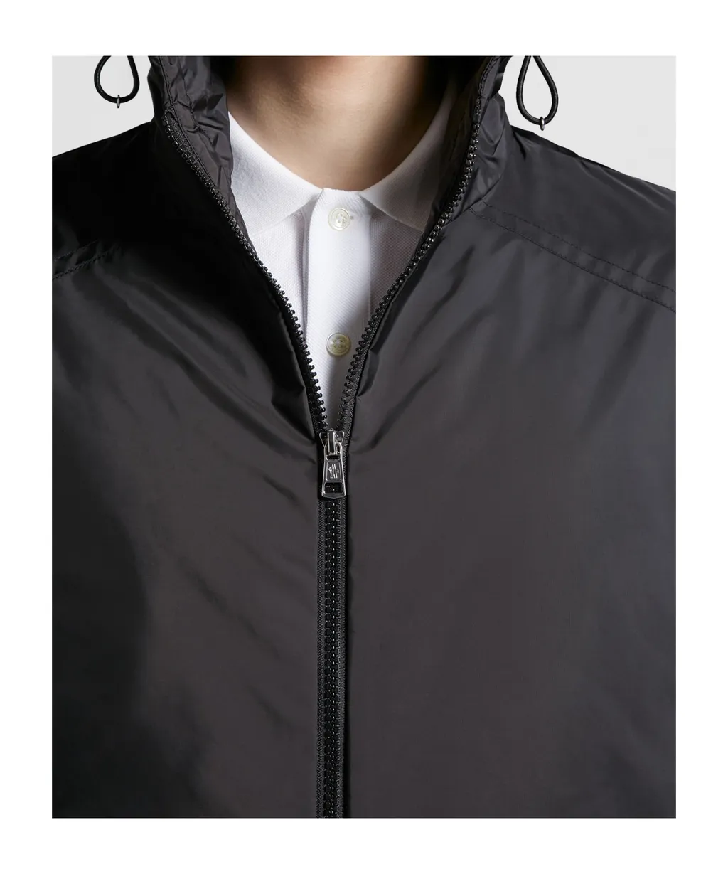 Etiache Zip-Up Hooded Rain Jacket
