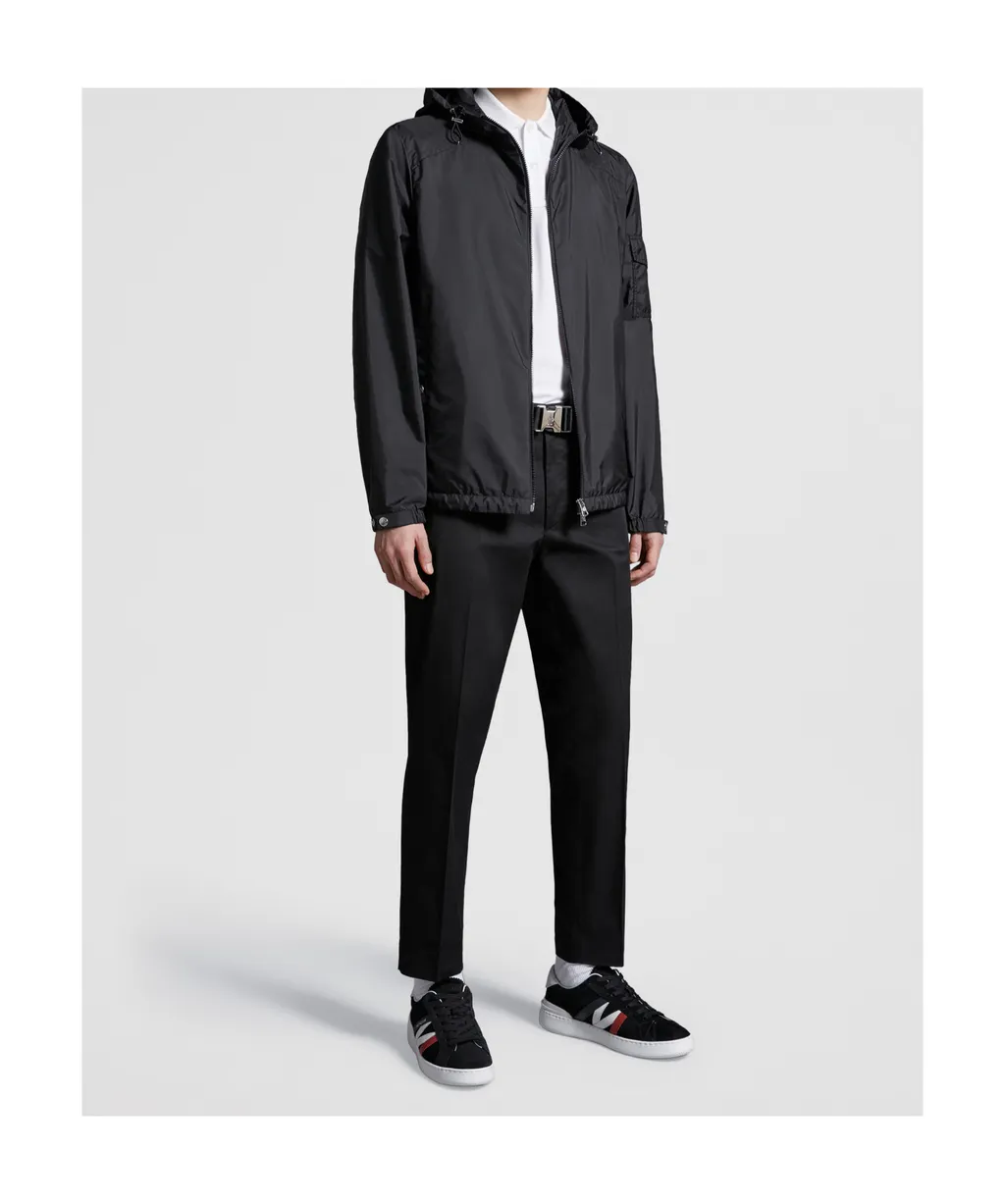 Etiache Zip-Up Hooded Rain Jacket