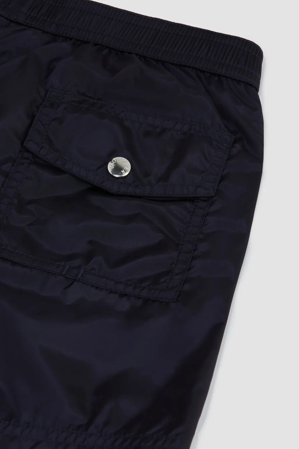 Tricolour-Trimmed Swim Shorts