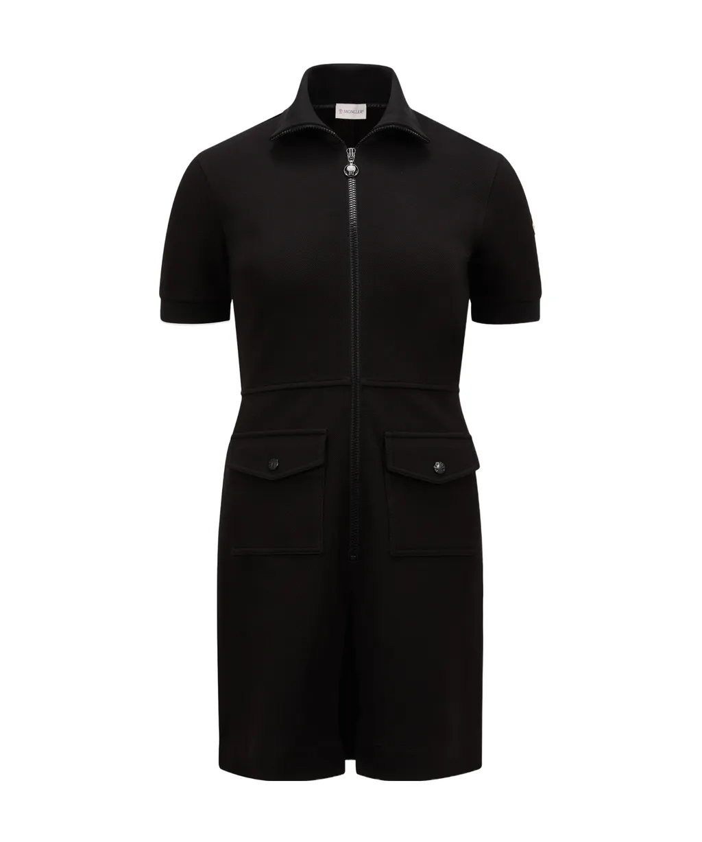 Half-Zip Polo Dress