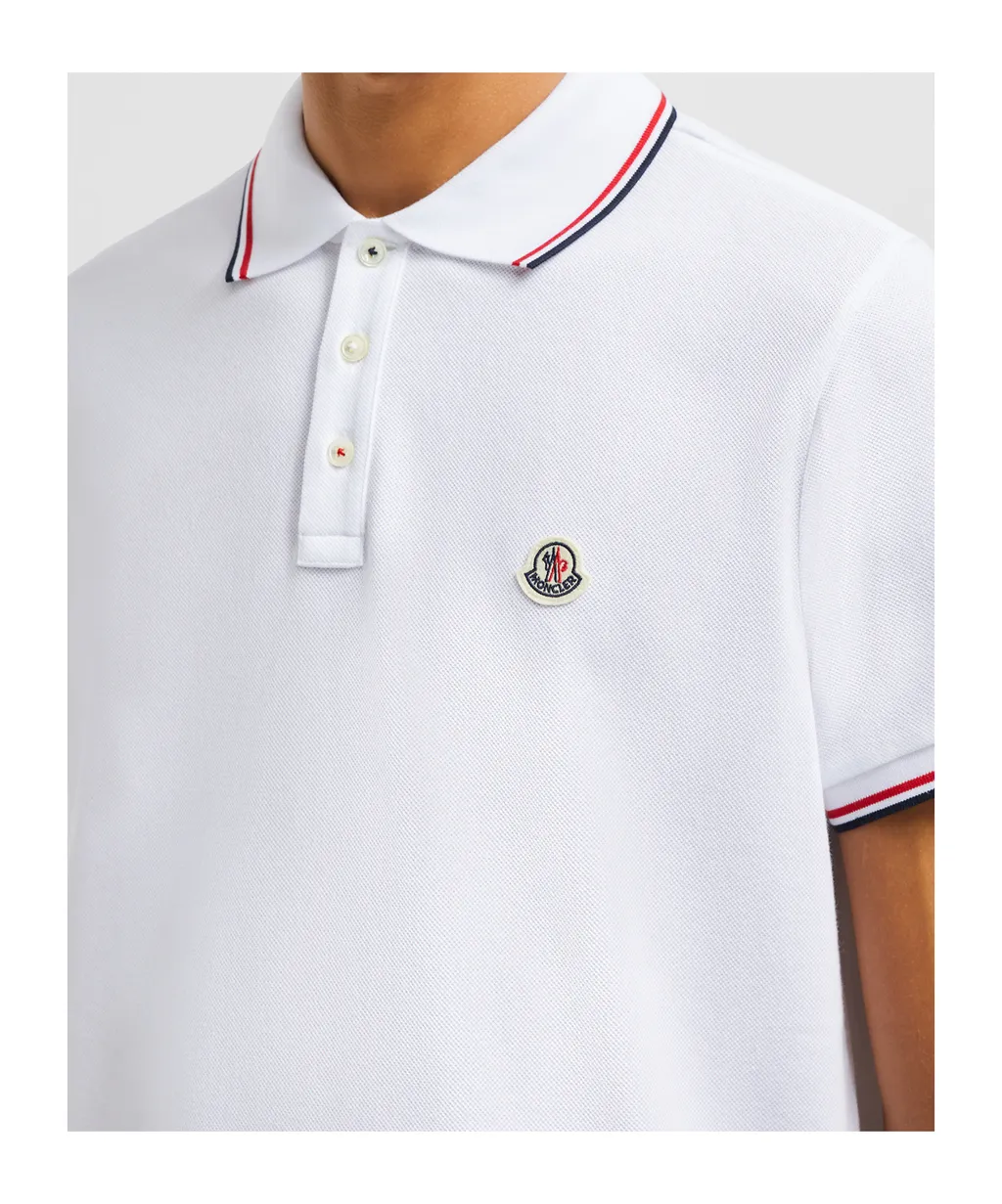 Logo Patch Polo Shirt