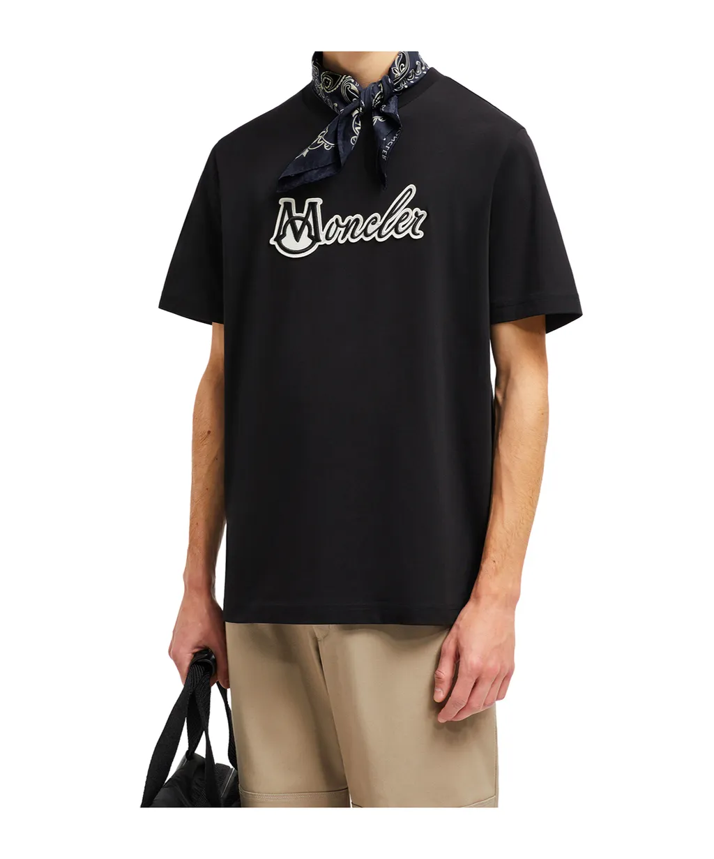 Logo Patch Crewneck T-Shirt