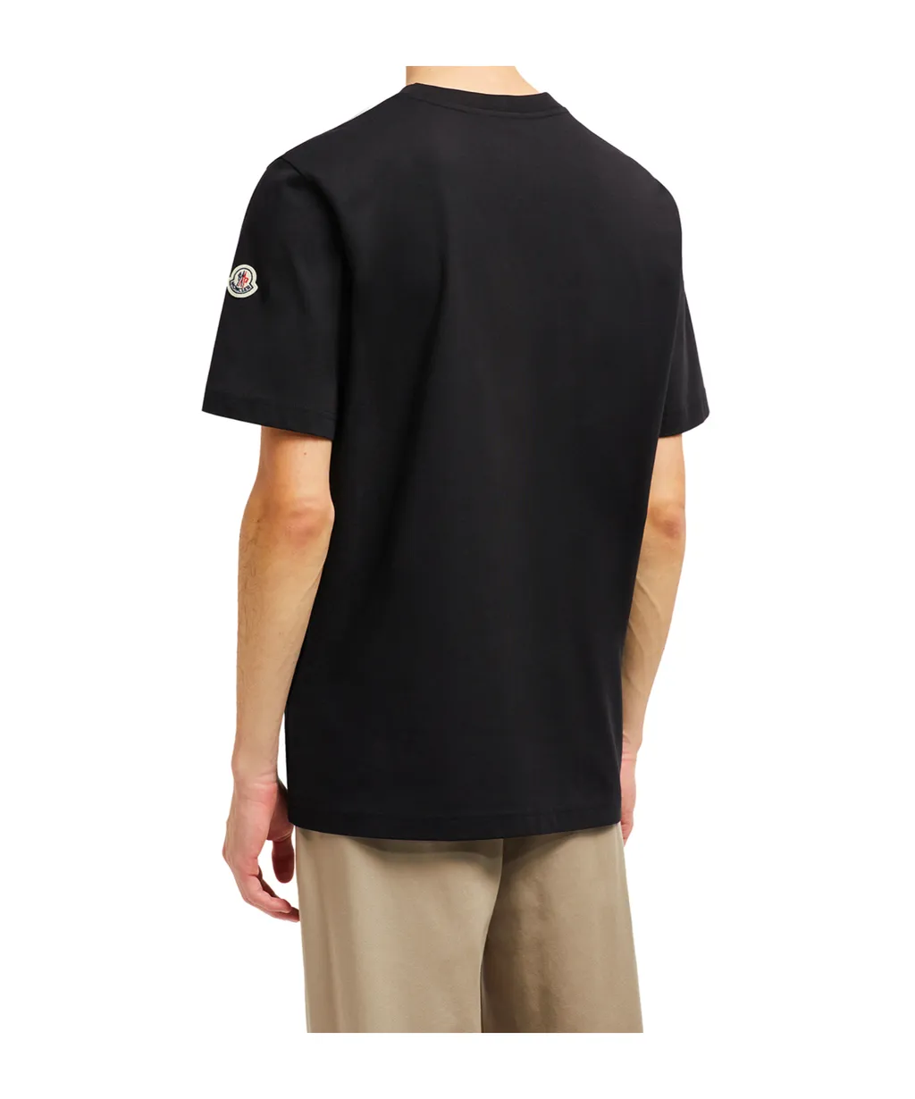 Logo Patch Crewneck T-Shirt