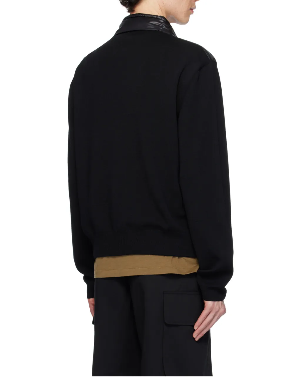 Logo Patch Down Cardigan