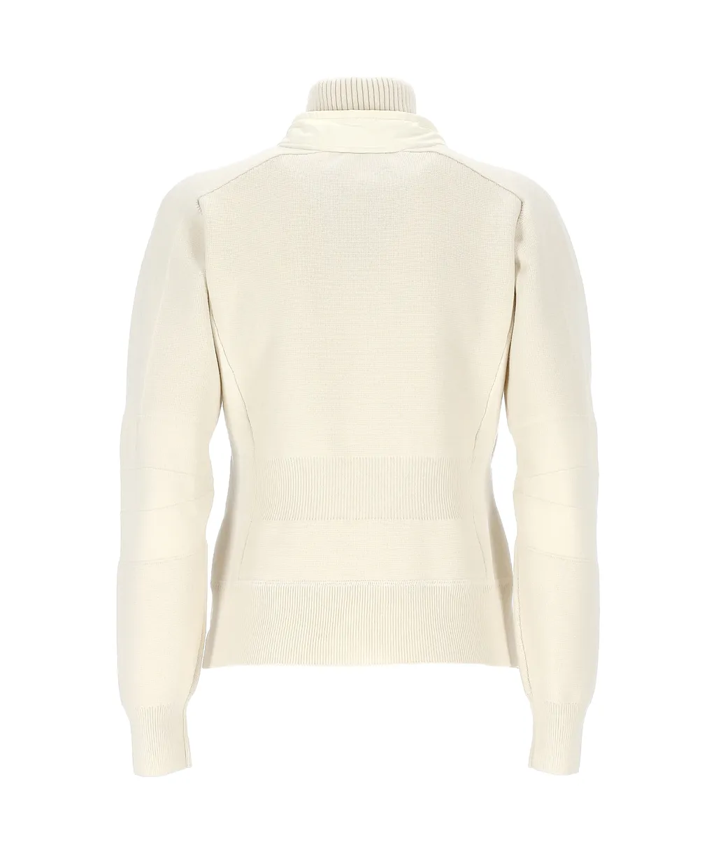 Padded Knit Cardigan