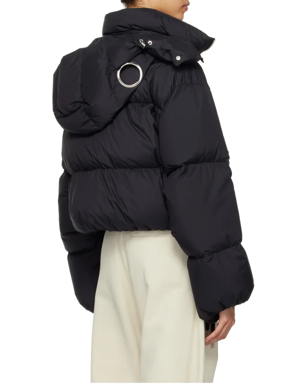 Kar Hooded Short Down Jacket
