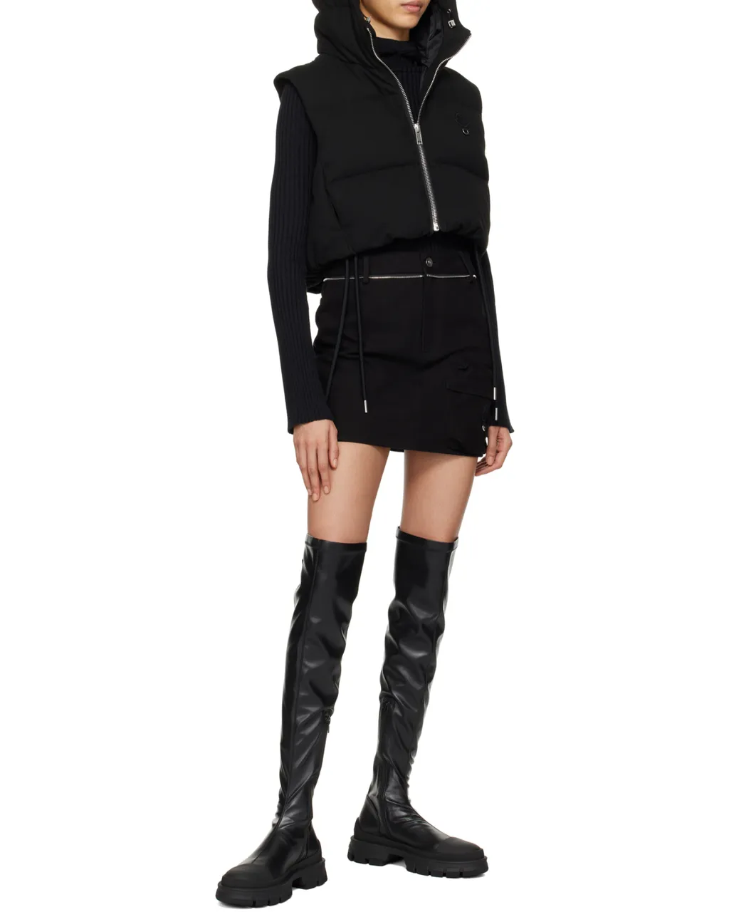 Alexi Hooded Down Vest