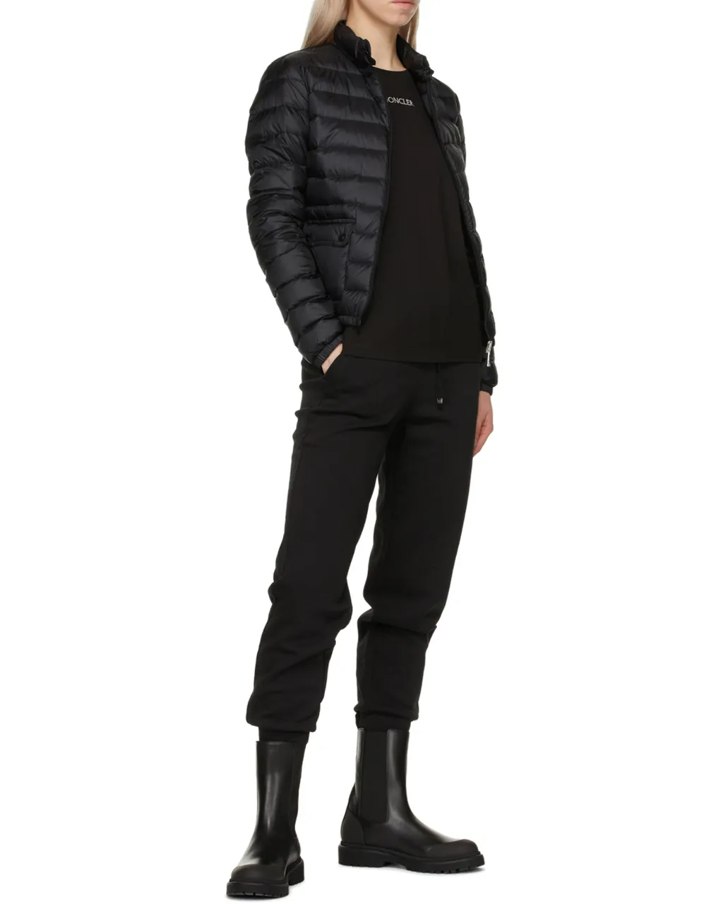 The Lans Logo Patch Zip-Up Jacket