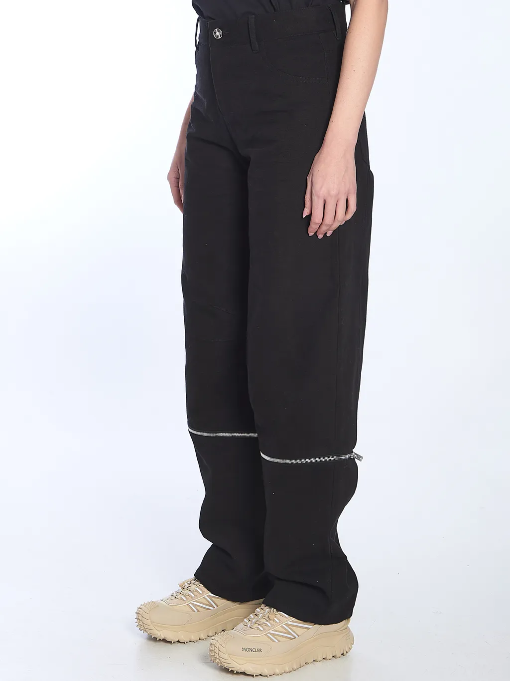 Belt-Loop Casual Pants