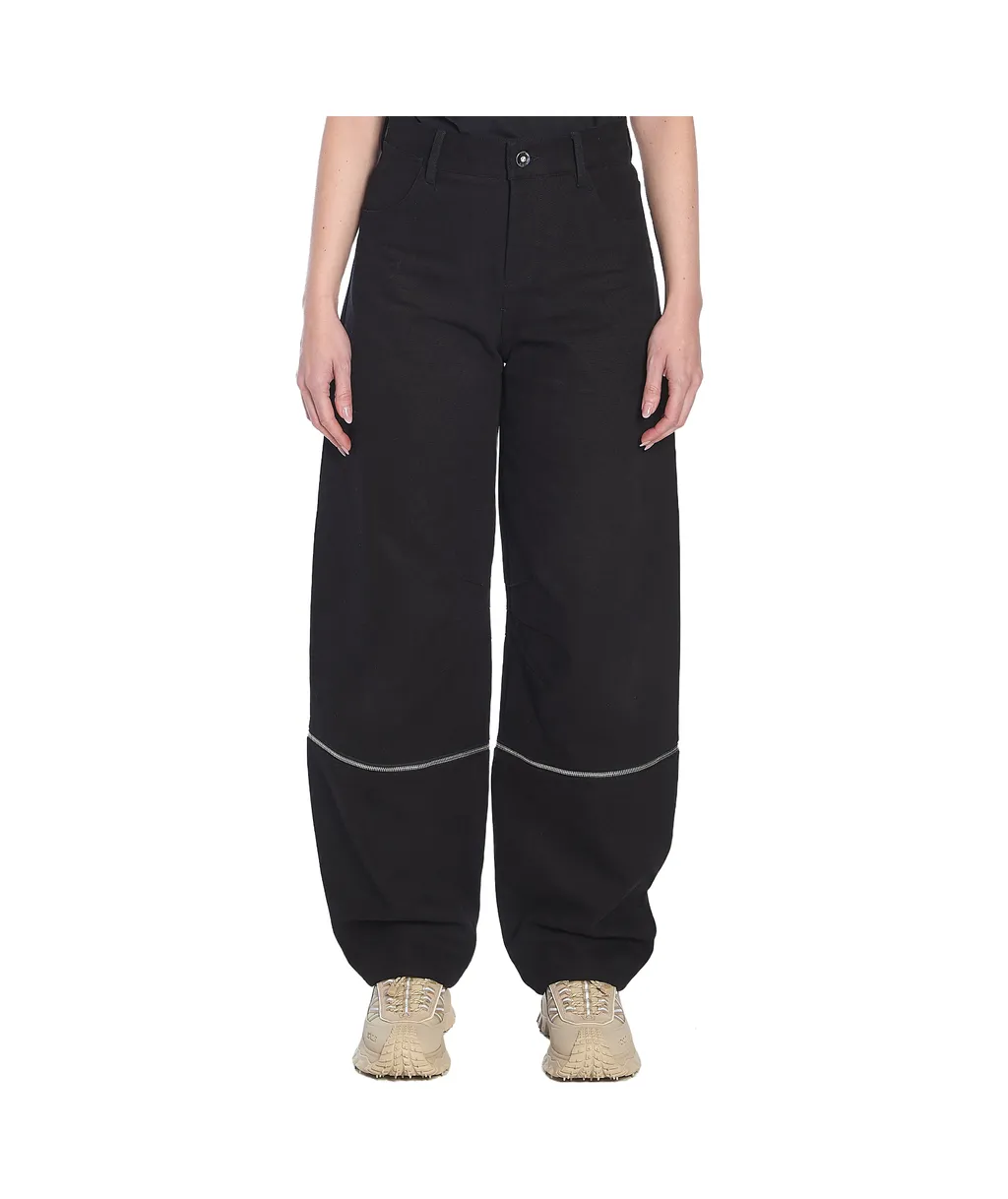 Belt-Loop Casual Pants
