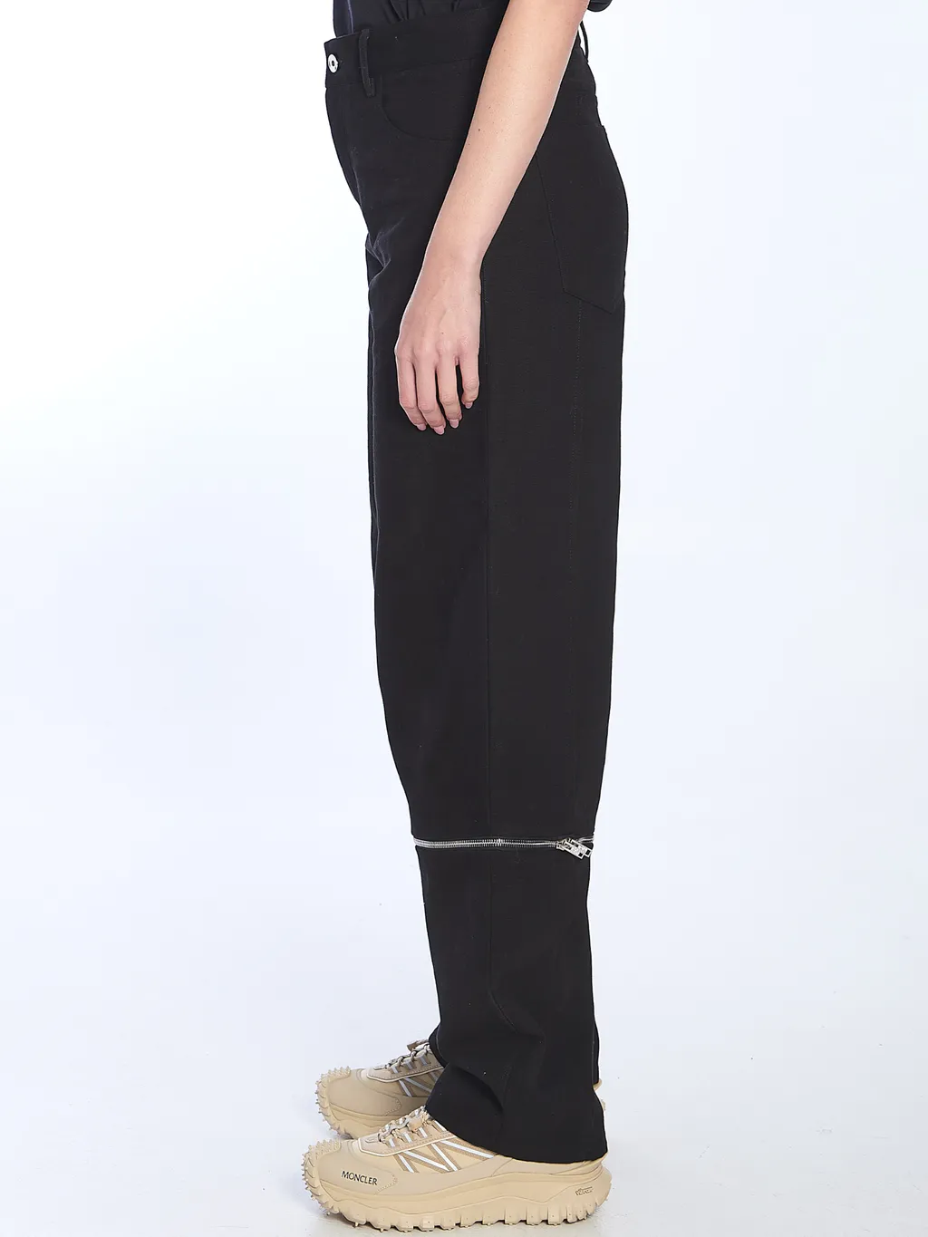 Belt-Loop Casual Pants