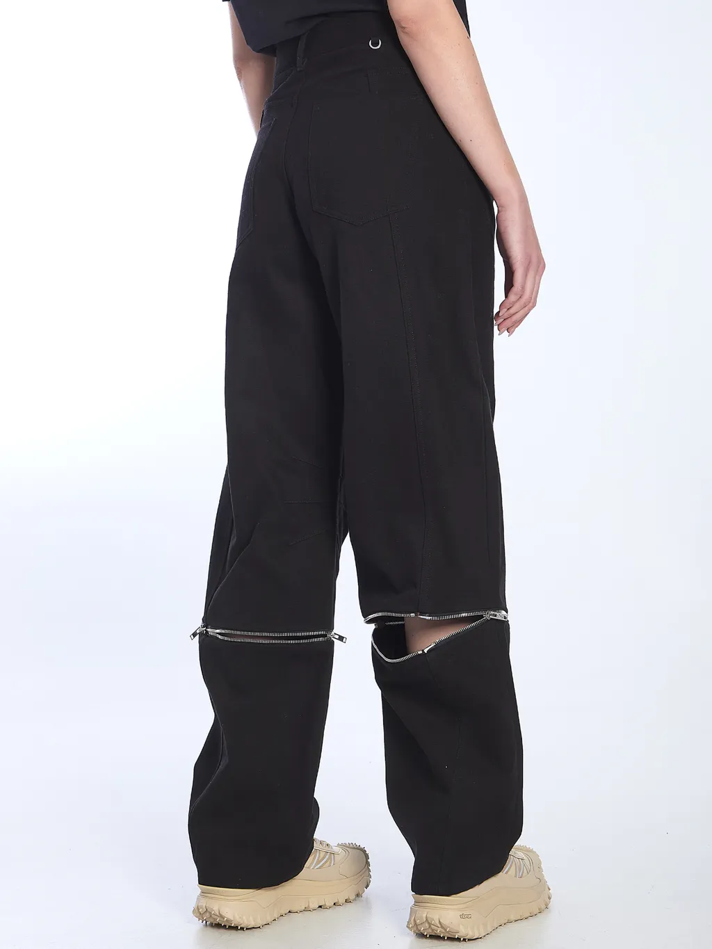 Belt-Loop Casual Pants